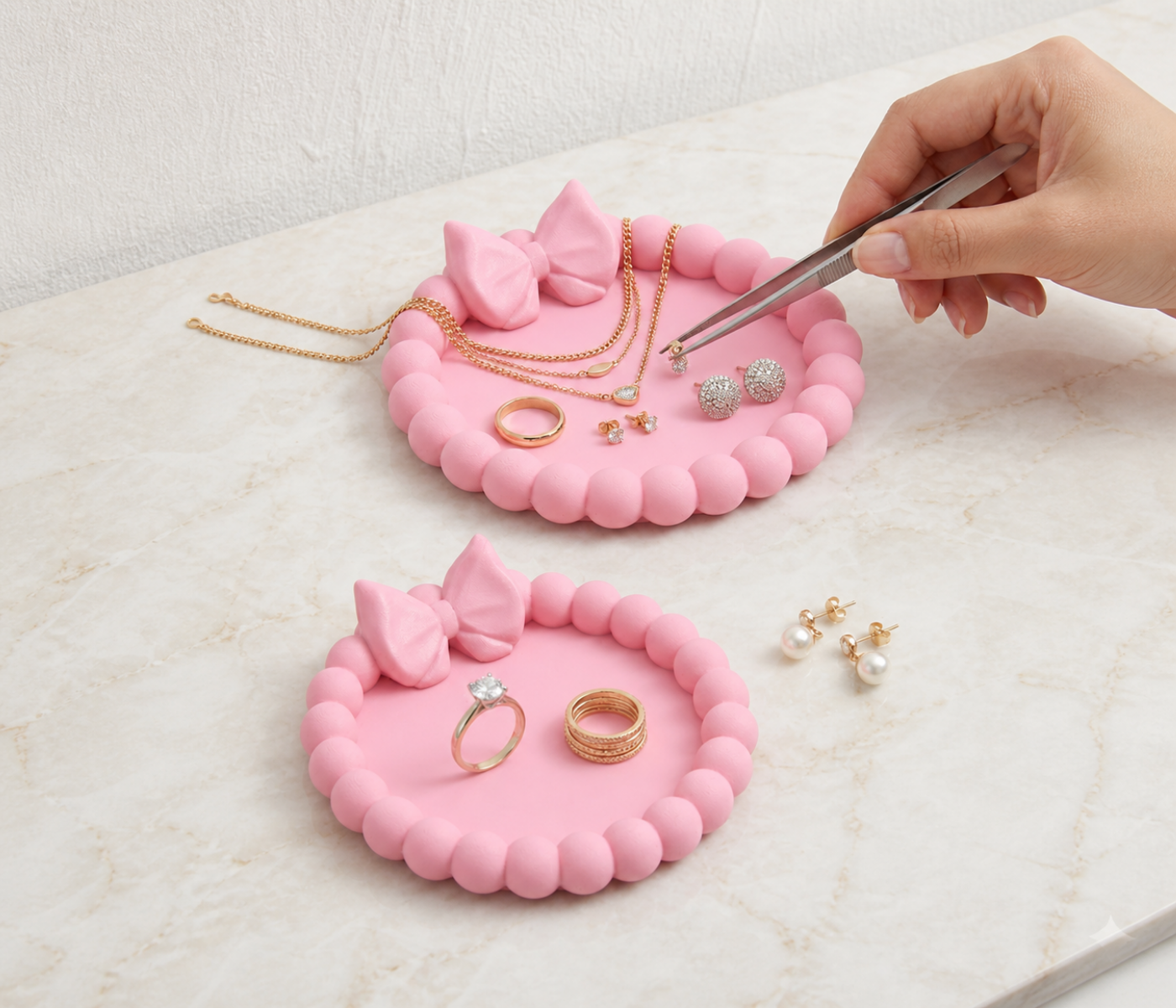 2- Puffy Aesthetic Tray