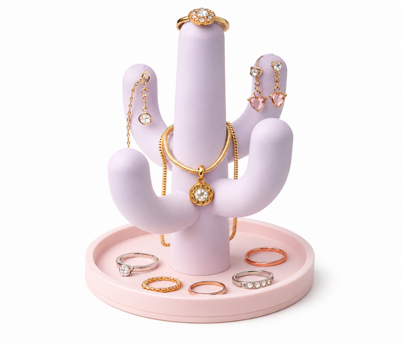 Cactus jewellery holder