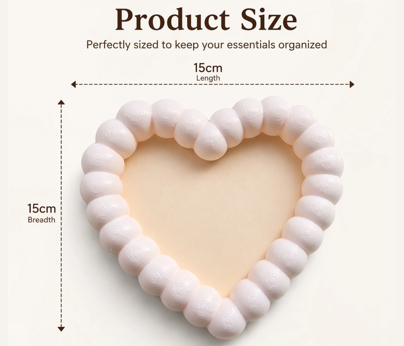 Bubble Heart Tray